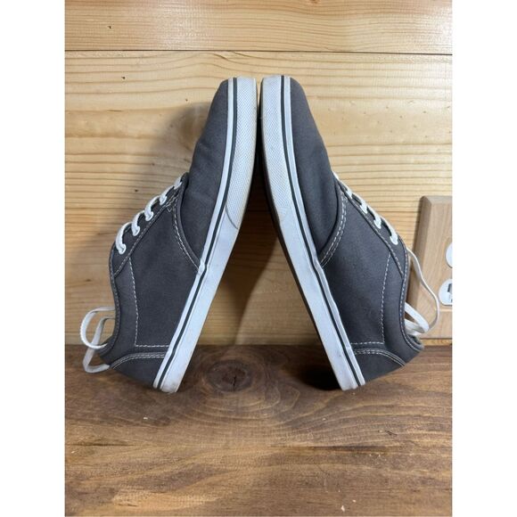 VANS Women's Size 7 Atwood Pewter Dark Gray Canvas Low Top Lace Up Sneak… - Picture 7 of 12